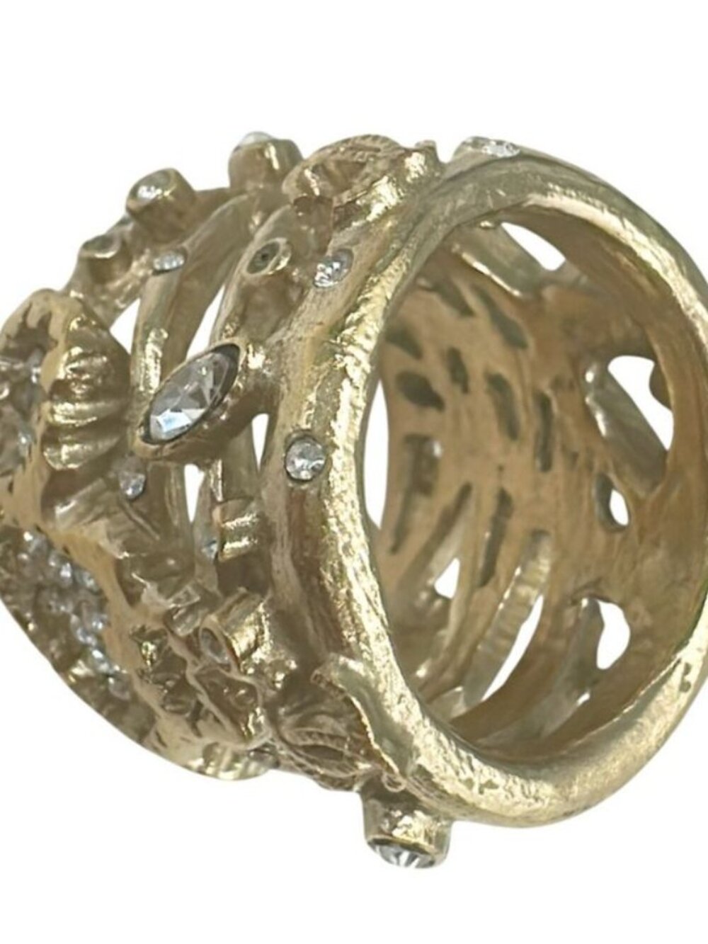 Chanel Rhinestone Ultra Ring - Picture 8 of 8